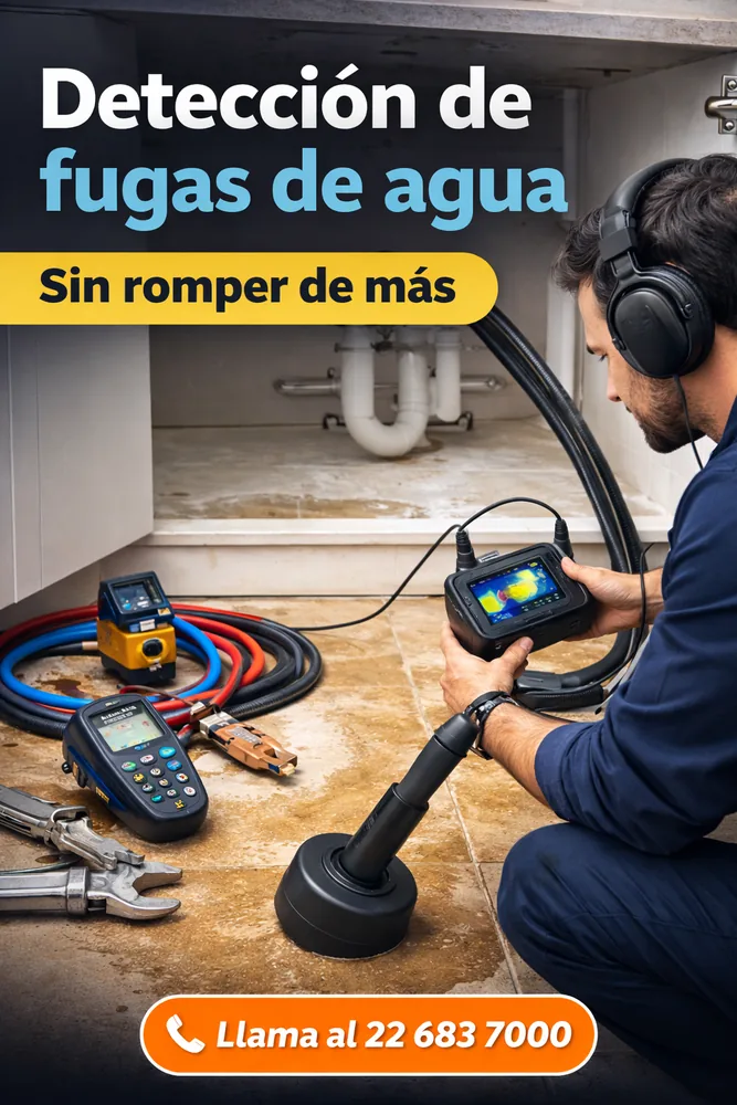 Cambio de trampas y sifones